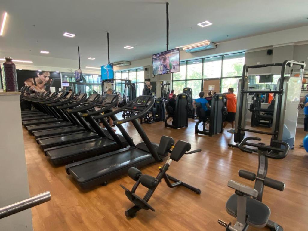 Apartment Flat Na Barra Da Tijuca - Premium - Com Cozinha, Microondas, Estacionamento, Balsa Praia, Academia, Muito Lindo, Confortavel E Aconchegante